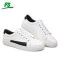 Chaussures casual blanches en cuir pour hommes